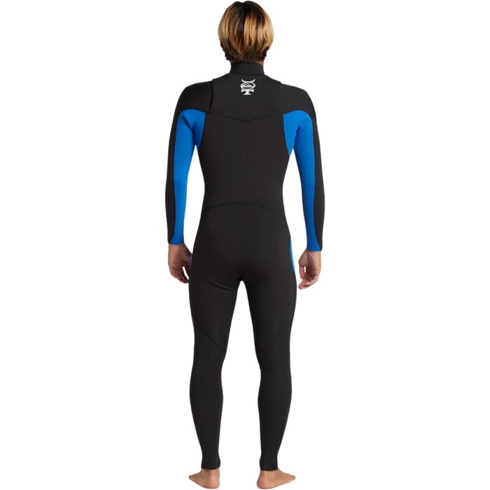 2024 Quiksilver Mens Mercury 4/3mm Chest Zip Wetsuit AQYW103116 - Olympian Blue